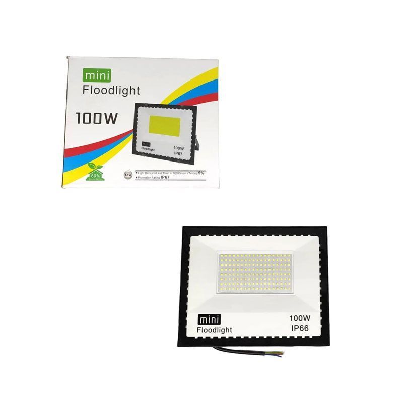 Mini Προβολέας IP66 Ισχύος 100W Ψυχρό φως – LED flood light OEM
