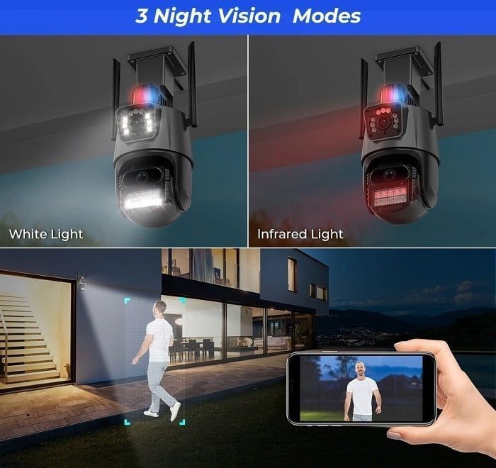 IP Κάμερα Παρακολούθησης 6MP Full HD+ με Αμφίδρομη Επικοινωνία και Φακό - Surveillance Camera OEM