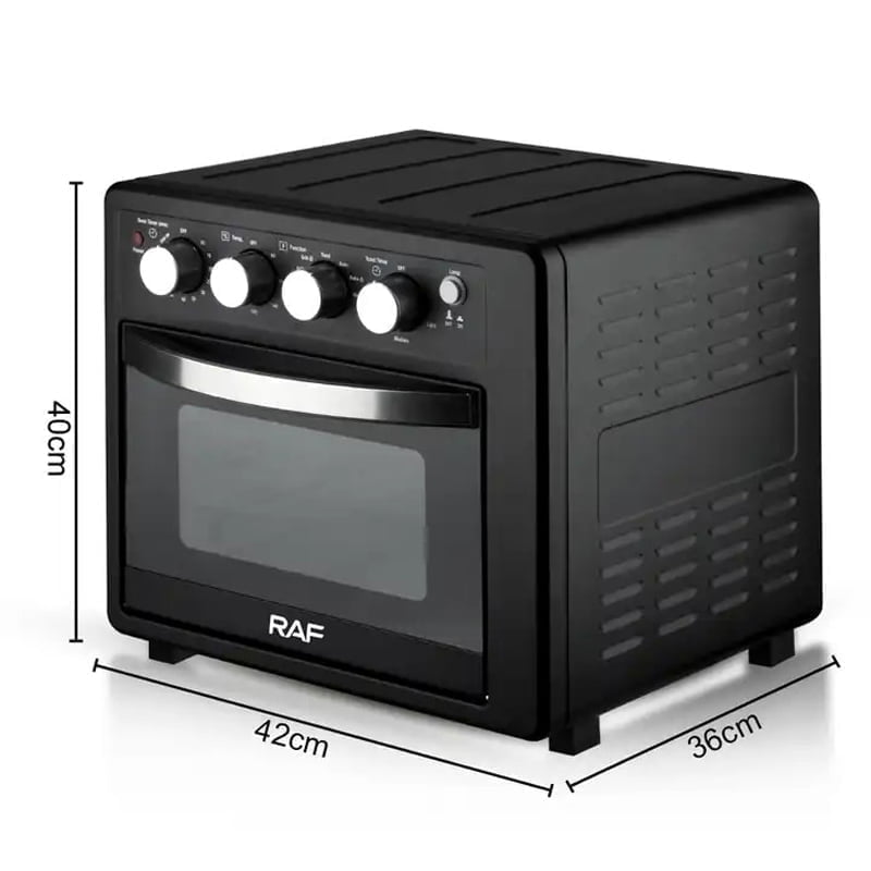 RAF Φριτέζα Αέρος & Ηελκτρικόσ Φούρνος 32lt 1700W R.5331 - Electric Oven & Air Fryer & Toaster RAF