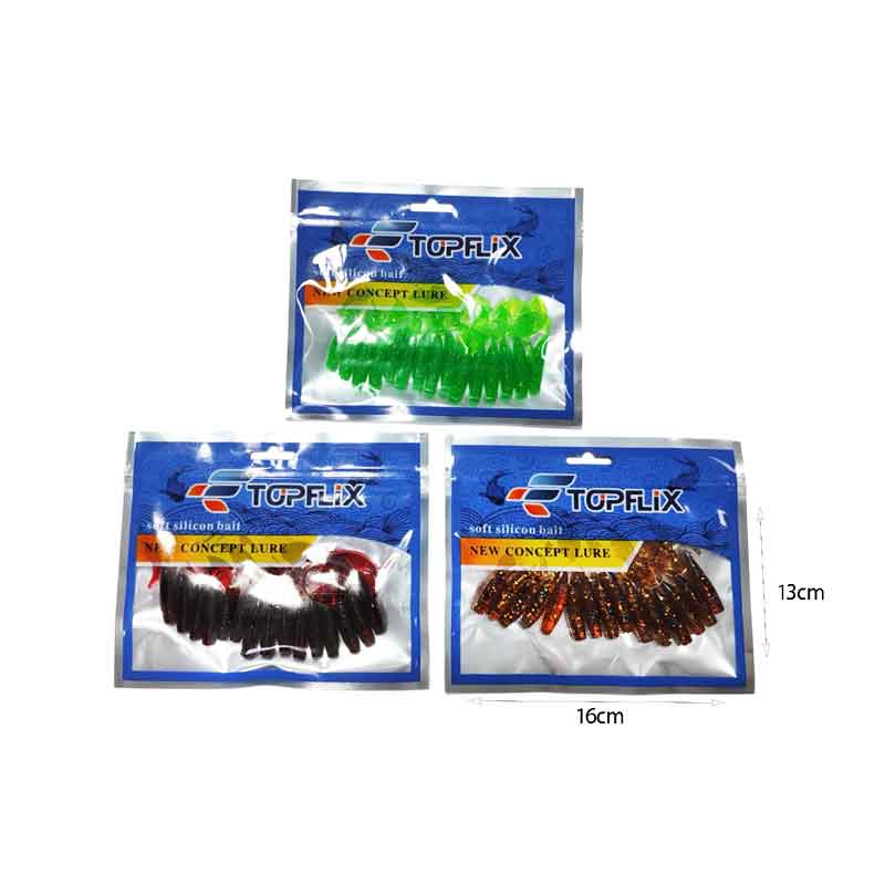 Σιλικονούχα Δολώματα Ψαρέματος 5cm- Fishing bait OEM