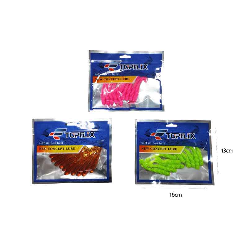 Σιλικονούχα Δολώματα Ψαρέματος 7cm- Fishing bait OEM