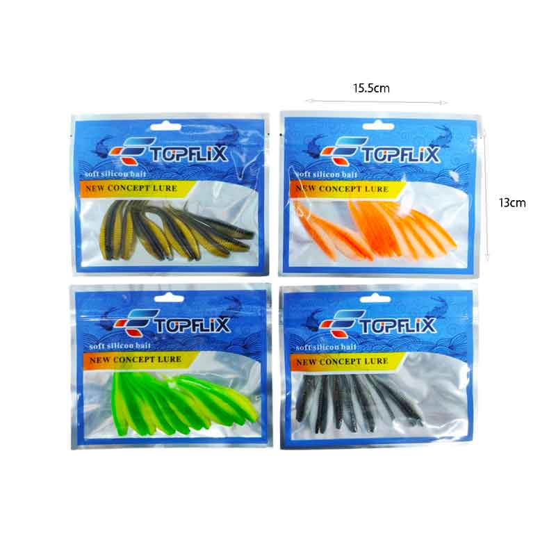 Σιλικονούχα Δολώματα Ψαρέματος 7cm- Fishing bait OEM