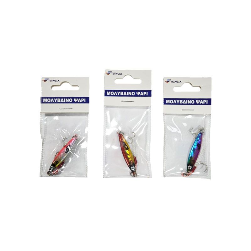 Topflix Μολυβένιο Ψάρι Τεχνητό Δόλωμα 7gr - Lead Fish Artificial Lure Topflix
