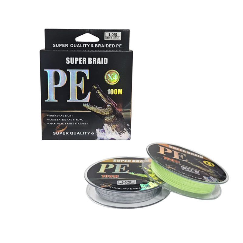 Νήμα Ψαρέματος / Πετονιά 100m X4 0.165mm (1.0) - Super Braid PE Fishing Line OEM