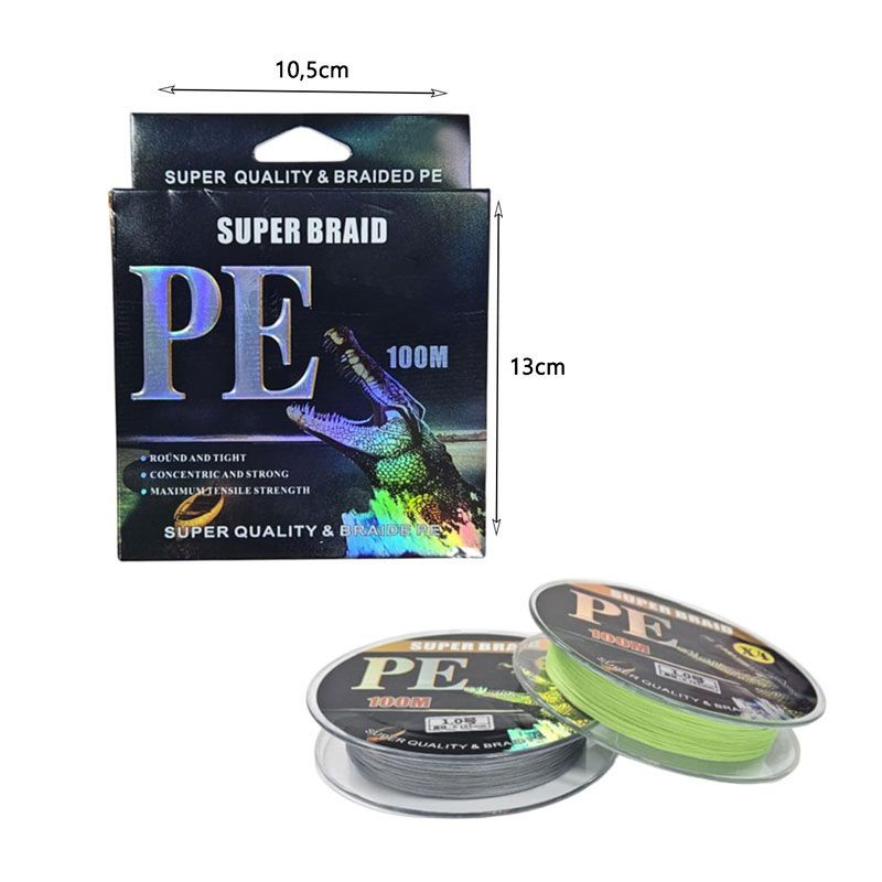 Νήμα Ψαρέματος / Πετονιά 100m X8 0.205mm (1.5) - Super Braid PE Fishing Line OEM