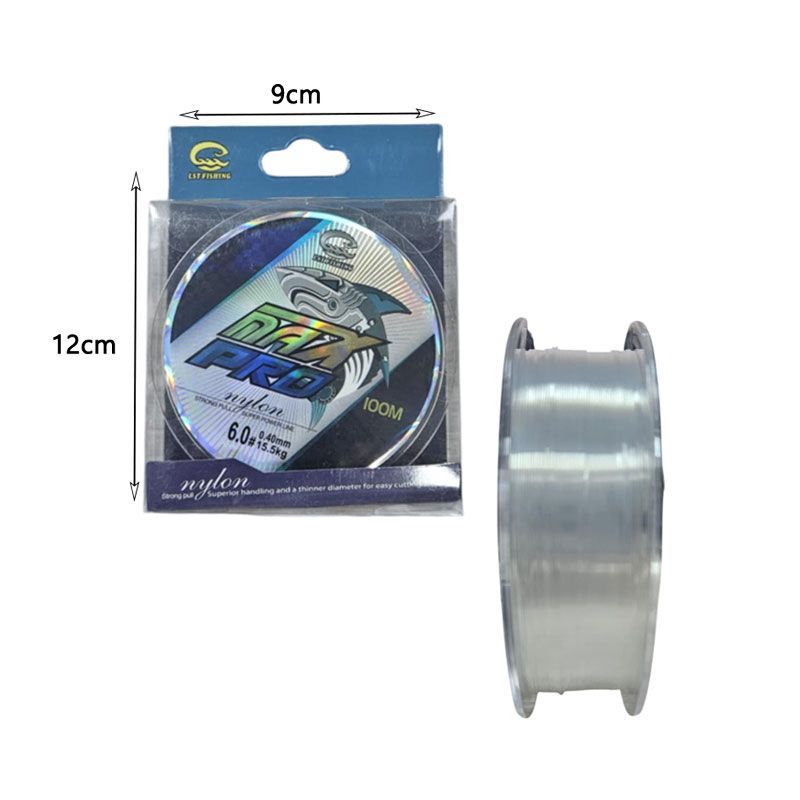 Νάιλον Πετονιά Ψαρέματος MAX PRO 100m – 6.0# 0.40mm / 15.5kg - Nylon Fishing Line