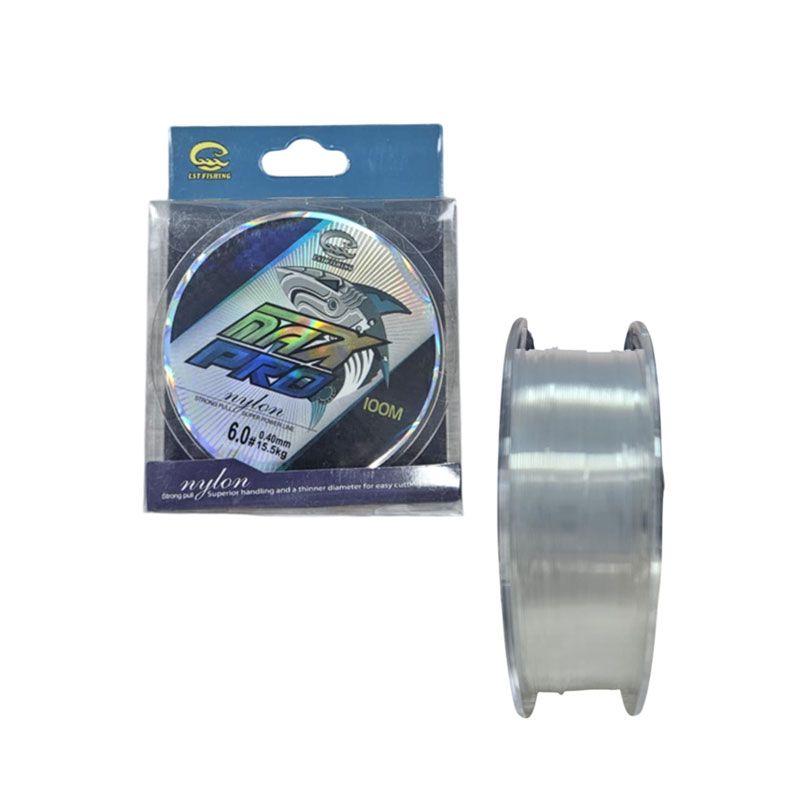 Νάιλον Πετονιά Ψαρέματος MAX PRO 100m – 6.0# 0.40mm / 15.5kg - Nylon Fishing Line Default Title