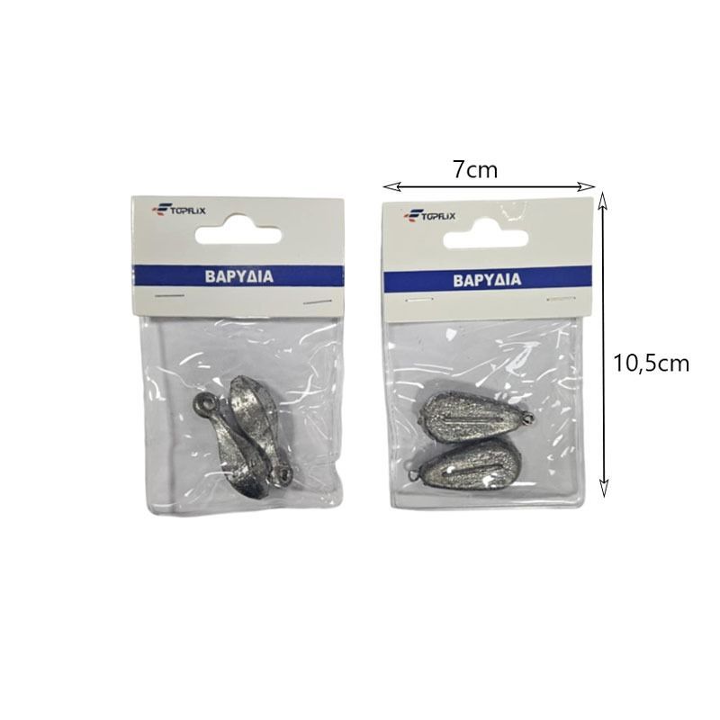 Βαρίδια Ψαρέματος 30g - Fishing Weights OEM
