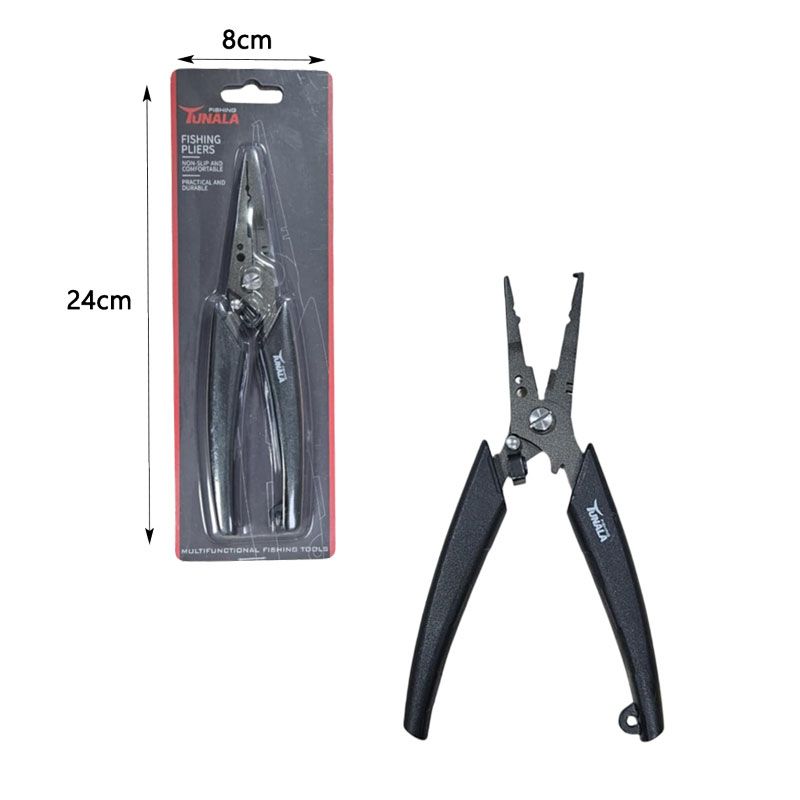 Tunala Πολυεργαλείο Πένσα Ψαρέματος με Κόφτη 18.2cm – Fishing Multifunction Pliers with Cutter OEM