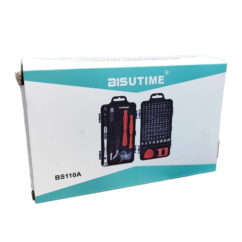 Bisutime BS110A Σετ κατσαβιδιών με μύτες - 110 in 1 screwdriver combination set Bisutime