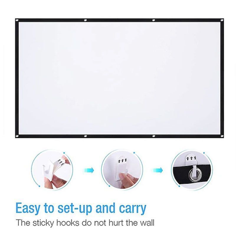Πανί Προτζέκτορα – Οθόνη Προβολής 100 ίντσες - Projector Screen OEM