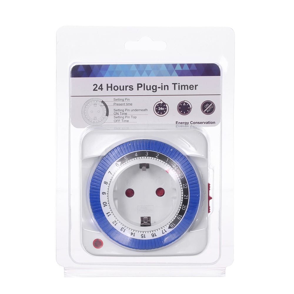 24ώρος Αναλογικός χρονοδιακόπτης 3600W 16Α - Programme timer OEM
