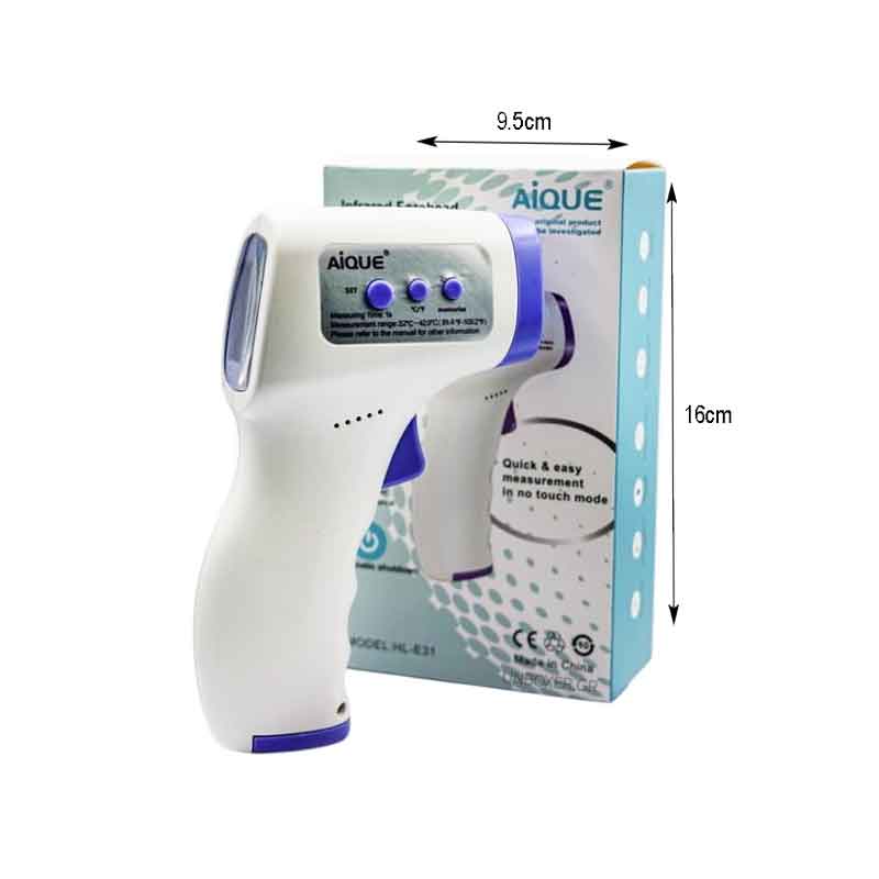 Aiqura Ανέπαφο ψηφιακό θερμόμετρο μετώπου AD801 - Infrared Forehead Thermometer OEM