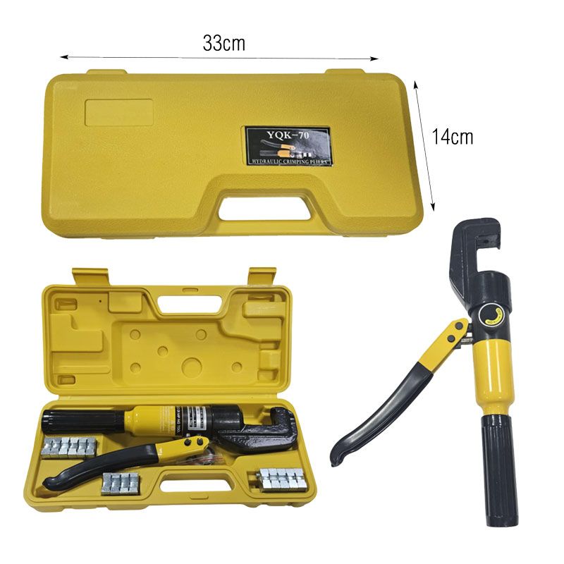 Υδραυλική Πρέσα Ακροδεκτών με Μύτες 4-70mm² YQK-70 - Hydraulic Crimping Pliers OEM