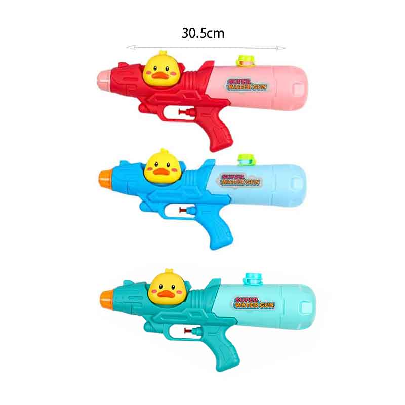 Παιδικό Νεροπίστολο με Παπάκι 30cm - Kids Water Gun with Duck 30cm - Μπλε - Πράσινο - Ροζ OEM