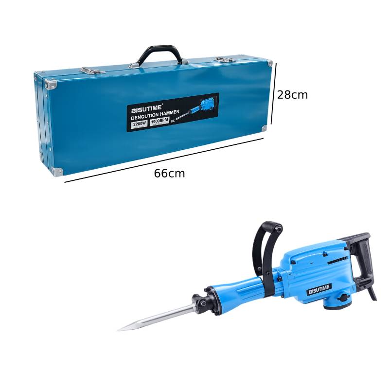Bisutime Ηλεκτρικό Κατεδαφιστικό Πιστολέτο 2200W 65mm - Demolition Hammer Bisutime