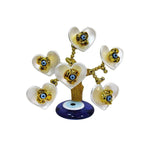 Διακοσμητικό με μπλε μάτια - Decoration with blue eyes - Χρυσό OEM
