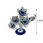 Διακοσμητικό με μπλε μάτια - Decoration with blue eyes - Χρυσό OEM