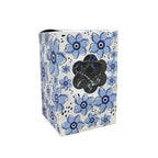 Διακοσμητικό με μπλε μάτια ρολόι - Decoration with blue eyes clock - Ασημί OEM