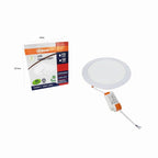 EHBMT LED φωτιστικό οροφής 18W 6500K - LED Panel light round - Blue white - Warm white OEM