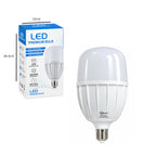 Λάμπα LED Υψηλής Ισχύος 60W E27 6500K Ψυχρό Λευκό - 60W E27 6500K Cool White High Power LED Bulb - Γκρι - Εκρού