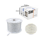 Φωτοσωλήνας LED 2835 180 LED/m 100m Λευκό Φως - LED Rope Light 2835 180 LED/m 100m White Light