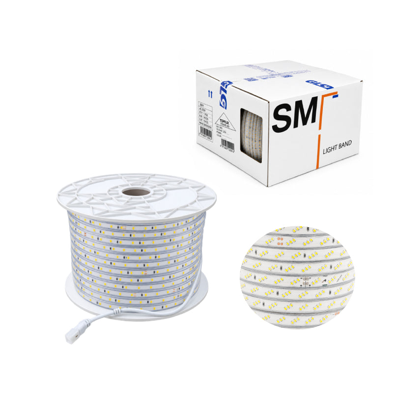 Φωτοσωλήνας LED 2835 180 LED/m 100m Λευκό Φως 12mm - LED Rope Light 2835 180 LED/m 100m White Light 12mm