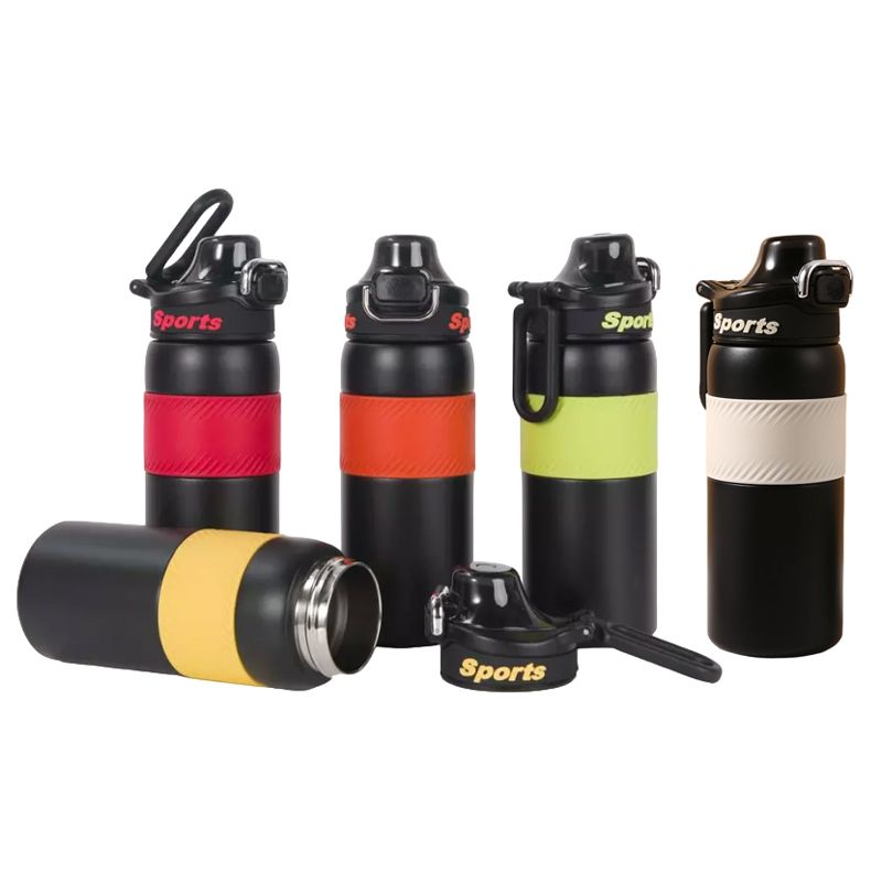 Μπουκάλι Θερμός 550mL - Sport Bottle - Λευκό - Μπλε - Πορτοκαλί - Ροζ OEM