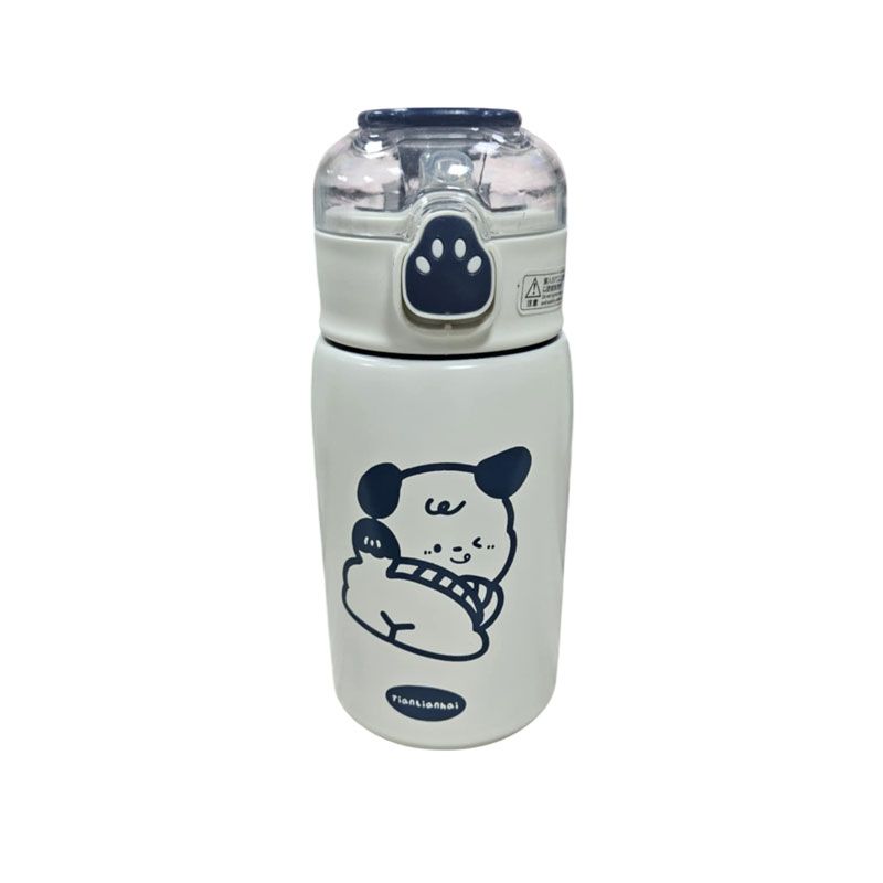 Παιδικό Θερμός 400ml με Ζωάκια & Καπάκι Πατουσάκι – Kids Thermal Bottle OEM