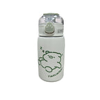 Παιδικό Θερμός 400ml με Ζωάκια & Καπάκι Πατουσάκι – Kids Thermal Bottle - Πράσινο OEM
