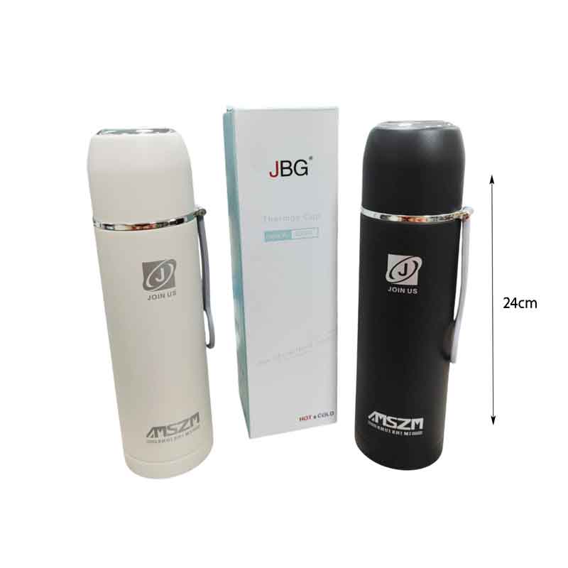 JBG Μπουκάλι Θερμός 500mL - Stainless Steel Bottle - Μαύρο JBG