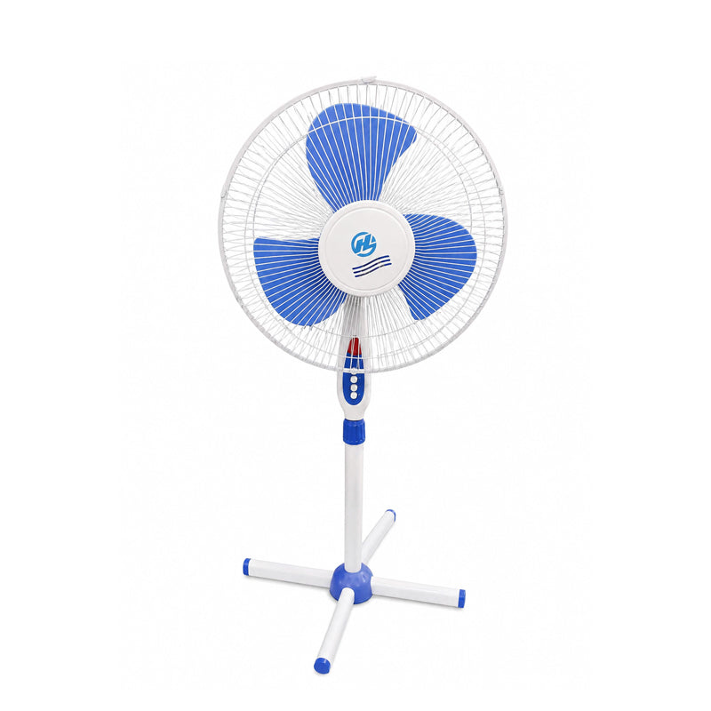 Ανεμιστήρας Δαπέδου Ηλεκτρικός 105cm - Electric Standing Floor Fan 105cm - Γκρί/Λευκό - Μαύρο/Λευκό OEM