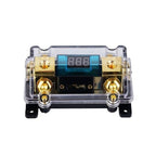 PerVoi Ασφαλειοθήκη με ψηφιακό βολτόμετρο CTC-387 - Digital Fuse Holder PerVoi