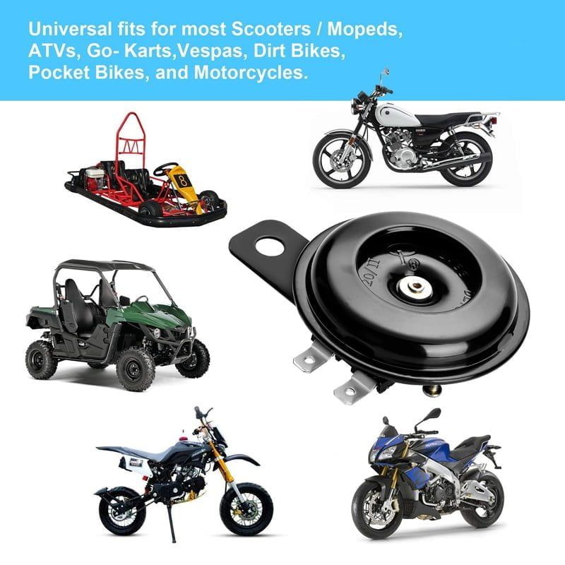 PerVoi CTC-418 Κόρνα Μοτοσυκλέτας/ Αυτοκινήτου 12V 2.5A 110dB - Horn Whistle Basin PerVoi