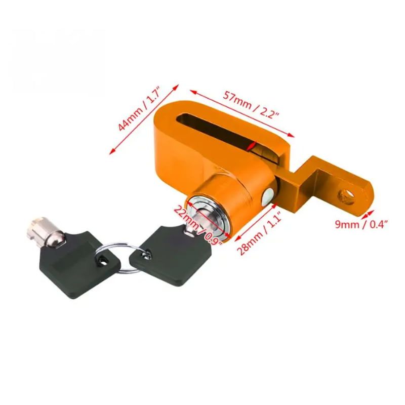 Pervoi Κλειδαριά Δισκόφρενου Μοτοσυκλέτας CTC-569 - Motorcycle Disk Brake Lock PerVoi