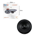 PerVoi Subwoofer Αυτοκινήτου 12″ 1500W CTC-S1261 - Active subwoofer Subwoofer Αυτοκινήτου PerVoi