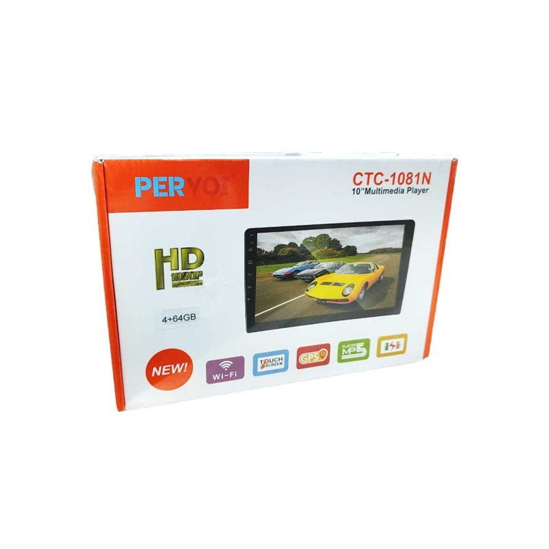 PerVoi Οθόνη Αυτοκινήτου 10" HD αφής CTC-1081Ν - Car touch screen PerVoi