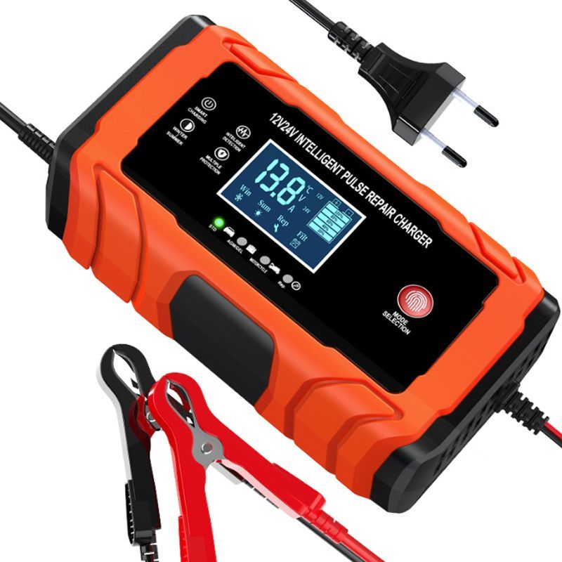 Φορτιστής Μπαταρίας Αυτοκινήτου 12V/24V-10A - Intelligent Pulse Repair Charger OEM