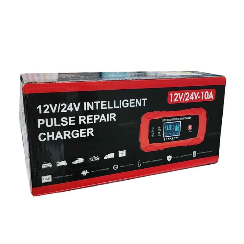 Φορτιστής Μπαταρίας Αυτοκινήτου 12V/24V-10A - Intelligent Pulse Repair Charger OEM