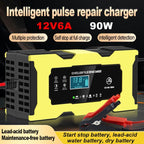 Φορτιστής Μπαταρίας Αυτοκινήτου 4Ah-100Ah 12V 6A - Intelligent Pulse Repair Charger XJB-139-02-1206 OEM