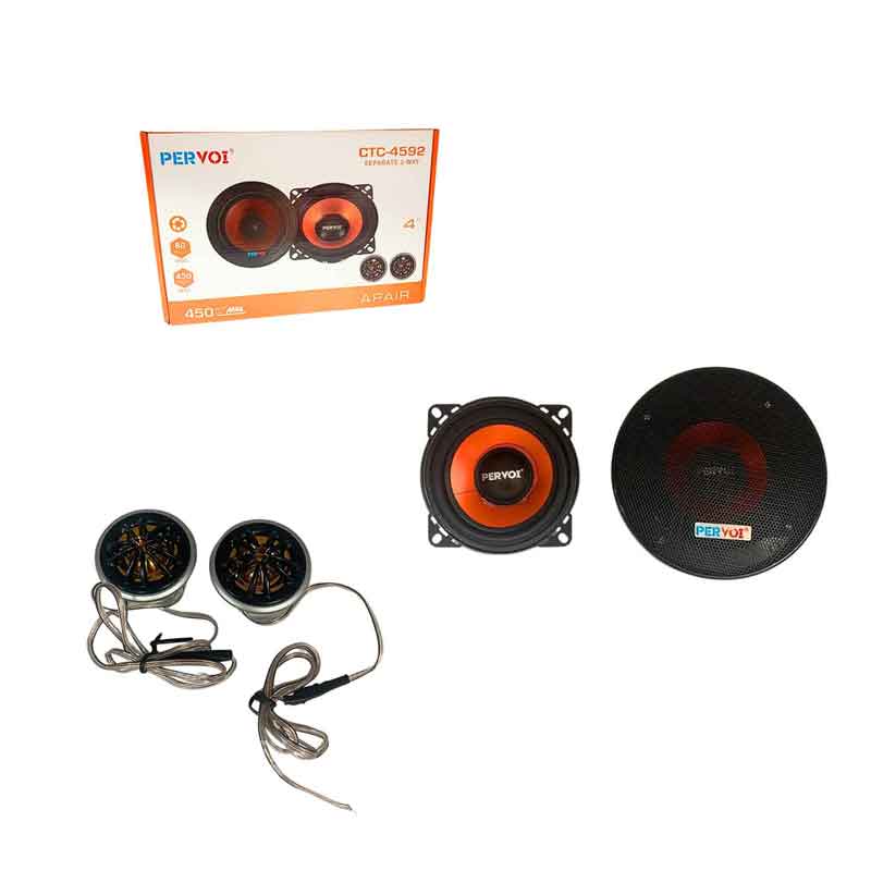 PerVoi Ηχείο αυτοκινήτου 4 ιντσών 2 δρόμων 450W 80W RMS CTC-4592 - Drive Midrange Car Speaker PerVoi