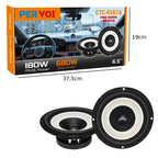PerVoi Ηχεία Αυτοκινήτου 6.5" 680W Max / 180W RMS CTC-6567A - Car Audio Speakers