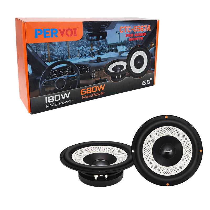 Pervoi Ηχεία Αυτοκινήτου 6.5" 180W CTC-6567A - Car Speakers 6.5" 180W OEM