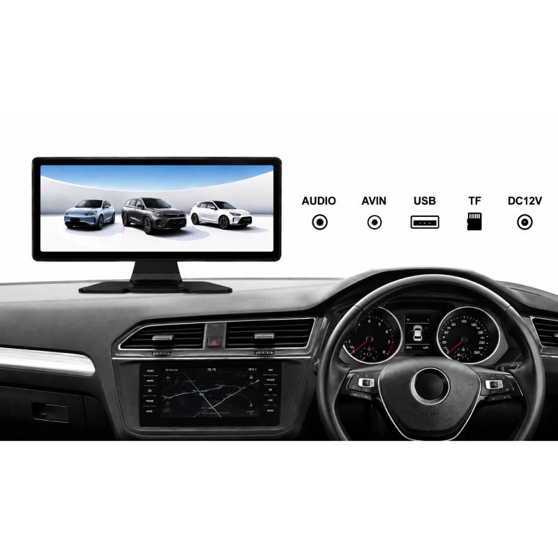 PerVoi Οθόνη Αυτοκινήτου 10.26" με Bluetooth, CarPlay & Android Auto CTC-1048B - Car Display with Bluetooth, CarPlay & Android Auto PerVoi