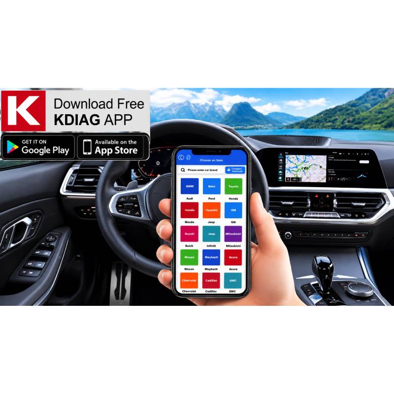 KONNWEI Διαγνωστικό Αυτοκινήτου OBD2 Bluetooth KDIAG - KDIAG Bluetooth OBD2 Car Diagnostic Scanner Konnwei