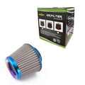 Φιλτροχοάνη Αυτοκινήτου - Φίλτρο αέρα Φ7.5cm - Air filter super power flow - Γκρι - Κόκκινο - Μπλε OEM