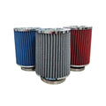 Φιλτροχοάνη Αυτοκινήτου - Φίλτρο αέρα Φ7.5cm - Air filter super power flow - Γκρι OEM