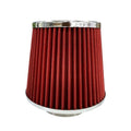 Φιλτροχοάνη Αυτοκινήτου - Φίλτρο αέρα Φ7.5cm - Air filter super power flow - Κόκκινο OEM