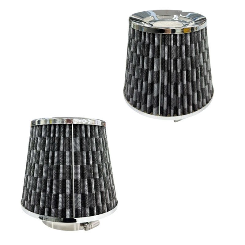 Φιλτροχοάνη Αυτοκινήτου - Φίλτρο αέρα Φ7.5cm - Air filter super power flow - Κόκκινο OEM