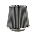 Φιλτροχοάνη Αυτοκινήτου - Φίλτρο αέρα Φ7.5cm - Air filter super power flow - Γκρι OEM